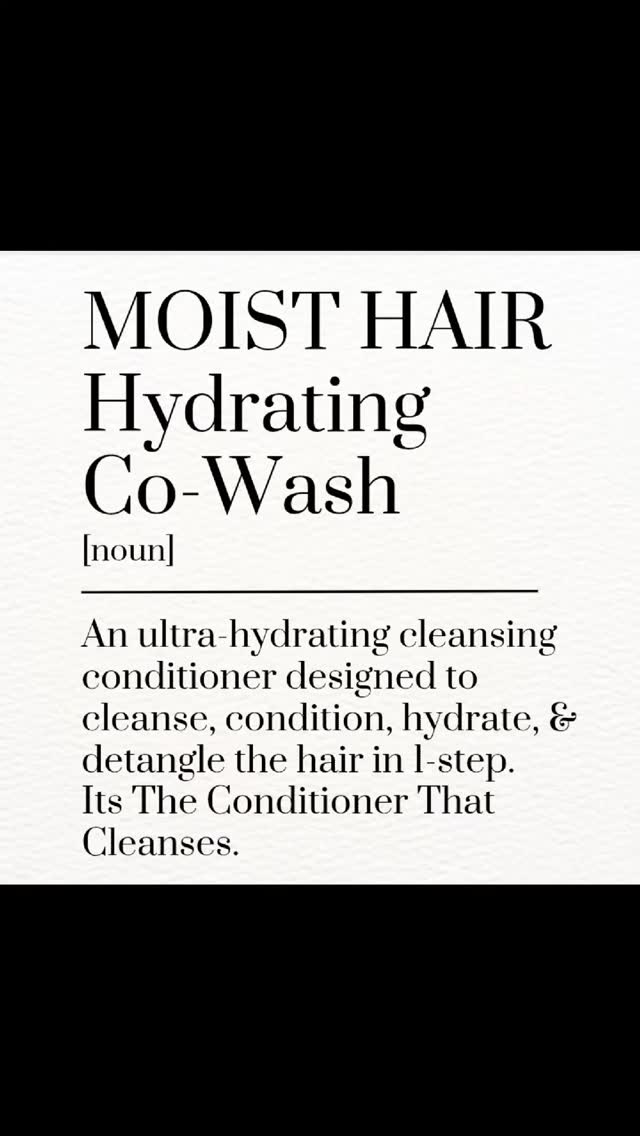 Your wash day order matters.
When the hair has buildup, we start with a deep cleanser to clarify and remove what is sitting on the hair and scalp.
Then we follow with a creamy or low pH shampoo to help bring the hair back into balance and prepare it for hydration.
Our final step is always Crie Natural Moist Hair Hydrating Co-Wash, because this is where we hydrate, soften, detangle, and smooth the hair before styling.
Cleanse first.
Prepare second.
Hydrate last.
That is the Salon Crie wash day method.
#WashDayWednesday #CrieNatural #SalonCrie #AllThingsCrie #TheConditionerThatCleanses