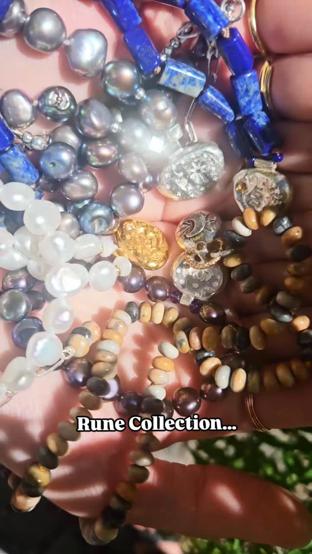 ✨️ The Rune Collection is live, all one of a kind and made for statement adornment ✨️.
Which one are you wearing 👇🏼?
#handcraftedjewelry #worcestersmallbusiness #crystalhealing