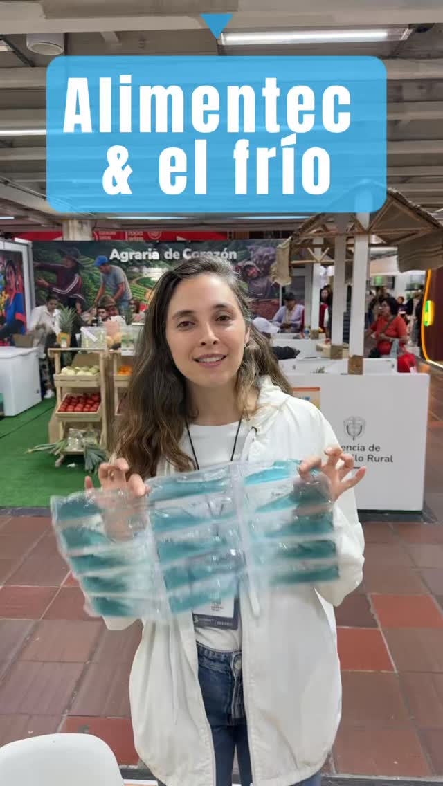 ¿Cómo hacemos para que más delicias lleguen a todas partes? Estuvimos en Alimentec contándole a pequeñas y medianas empresas la magia de frío que podemos hacer con @nanofreeze Si el frío es un reto para ustedes, escríbanos y les contamos cómo resolverlo ❄️