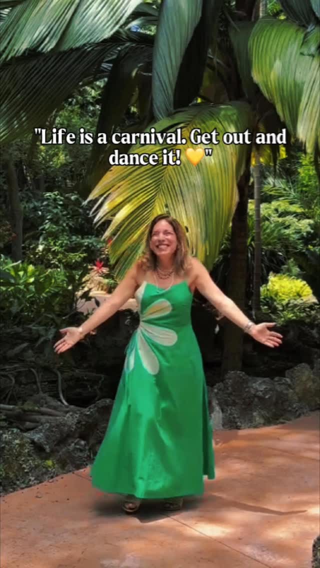 Life is a carnival, and I'm choosing to dance in it. 💛
Some days you just need to let Celia Cruz take the wheel. This song has lived in my heart for years, and every time it plays, something inside me just... lights up. That's what joy does. It doesn't wait for the perfect moment. It shows up, it moves you, and it asks you to move with it.
So here's your reminder, friend. You don't need a stage or a plan. You just need to say yes to the moment. When's the last time you let yourself dance like no one was watching? ✨
#lavida #cieliacruz #daisyblanchard #joyfulliving #intentionalliving