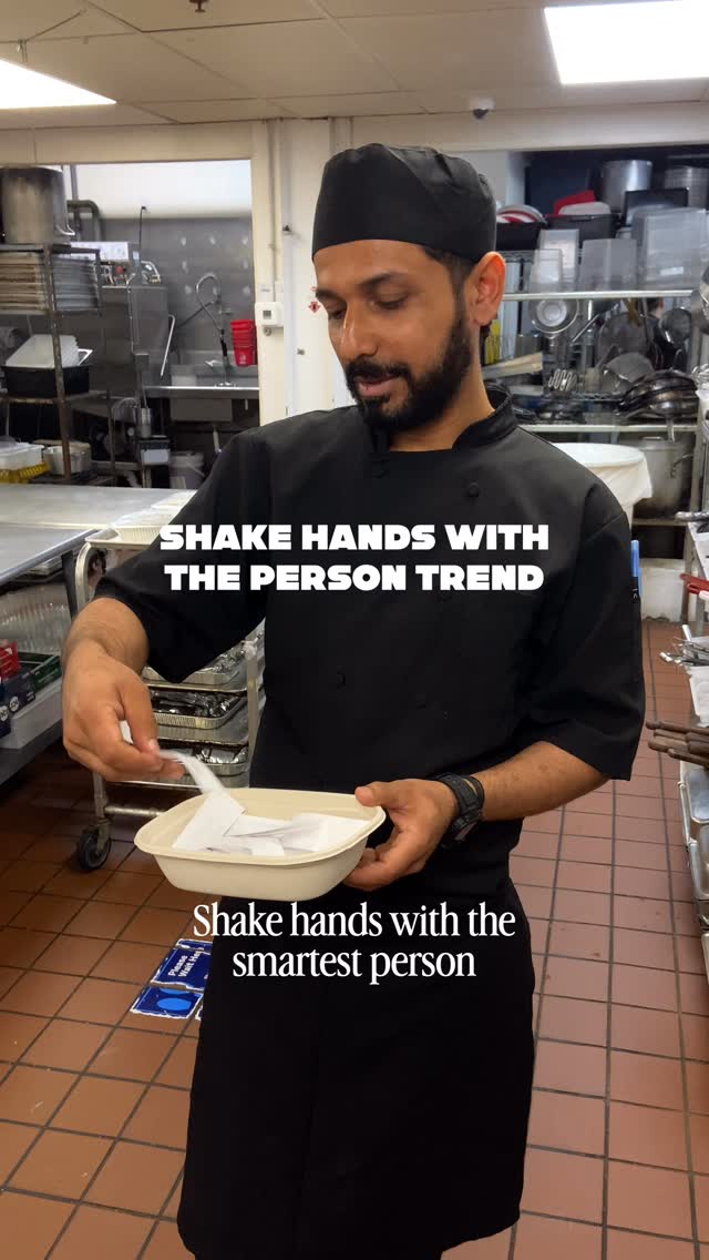 Shake hands with the person who… 🤝🤣
#shakehands #trend #funnyreels #bostoncatering #reelideas
