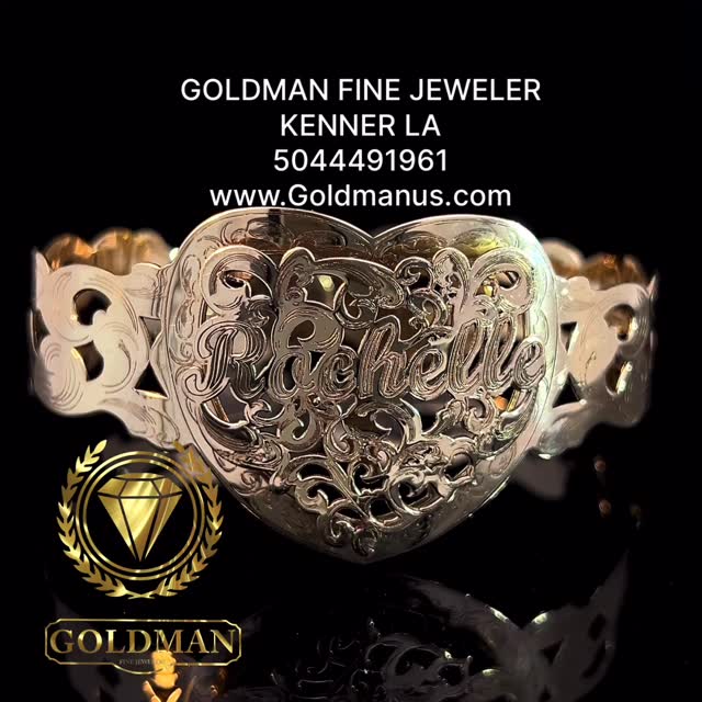 ✋ YOUR INITIAL, YOUR STORY ✋
Genuine gold monogram cuff bracelet, designed + hand created right here at Goldman Jewelers 💛
No mass production. Just custom craftsmanship made for YOU. Stack it, wear it solo, make it yours.
📞 Call 504-469-1961 for details
📲 DM us on any platform to order
💳 90-day same as cash
💳 12-month interest-free with approved credit
Come see it in person or let us make one just for you!
#MonogramCuff #HandmadeJewelry #GenuineGold #TheGoldMan #CustomJewelry