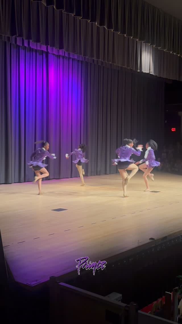We are still having PRINCE flashbacks from recitals!
SWEET memories!🍭
The FANCY FIVE 💜🦄☂️