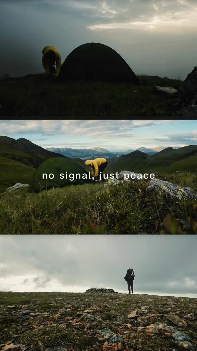 Peace is cosy moments spent in wild places.
You can see the next instalment of ‘Carrying Scout up
Wainwrights’ on YouTube now (link in bio links).
Episode 2: Grisedale Pike, Hopegill Head and Grasmoor.
3 Wainwrights • 2 Wildbrews • 1 Wildcamp
#lakedistrict #wainwrights #mountaincoffee #hiking