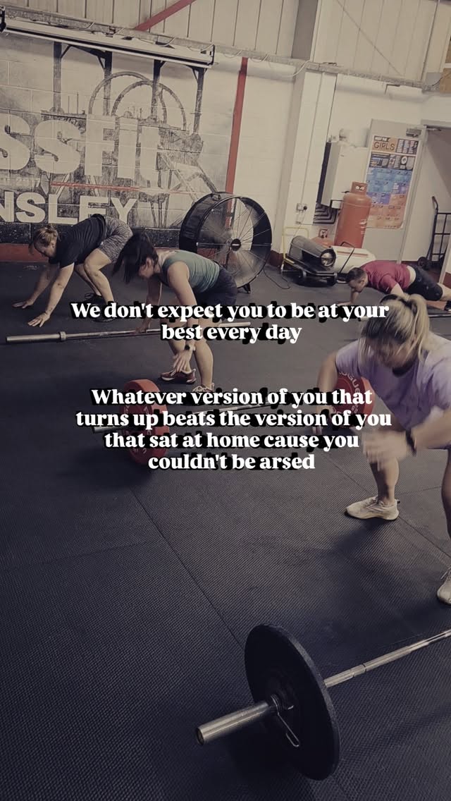 Not everyday is sunshine and rainbows π
But it's what you do on those days where the struggle is real βοΈ
Do you sit and fester or do you come see us and get out of that funk and let us take your mind off things for an hour?
Plus we double dare you to walk through our doors and not crack a smile at least once π
Dare to find out?? DM us to thruster all your problems away π€£
#crossfitbarnsley #consistencyiskey #timeout