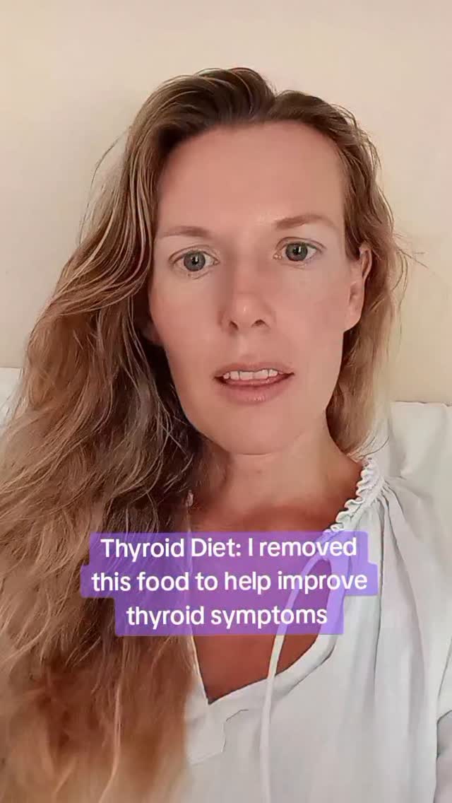Thyroid Diet or Hashimotos Diet: one of the most important foods I removed after I was diagnosed with thyroid problems. Now that my thyroid is balanced and my antibodies are lowered I do incorporate this food in my diet. Want to learn more about how diet may affect thyroid health and Hashimotos? Join my thyroid community, link in bio. #thyroiddiet #hypothyroiddiet #hashimotosdiet #thyroid #hashimotos