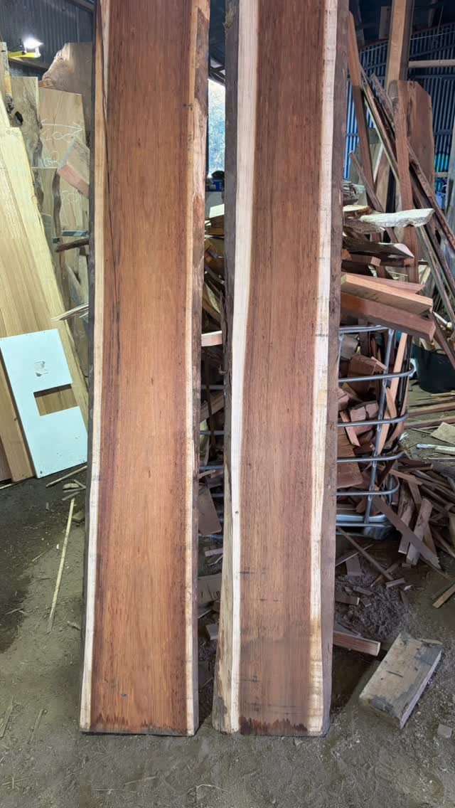 Picked up these 2 stunning Blackwood slabs over the weekend which are about to become a couple of big shelves for a cabin in Halls Gap. Sometimes slabs require quite a bit of repair work as they are not standard dressed timber but its nothing some @westsystemepoxy or @titebondproducts 3 canβt handle π
.
.
.
.
.
.
#interiordesign #bespoke #liveedge #shelf trending