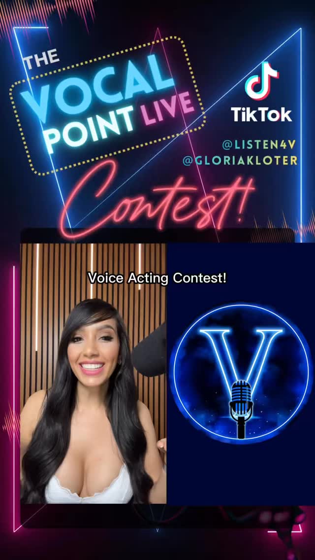 🎙️ Voice Acting Contest: First Round!✨
One of our missions is to help other creators thrive. Our voices are powerful, needed, and deserve to be heard. We want to give back, showcase your creativity, and support the amazing talent in this community.
With that mission at the forefront, and as we celebrate the launch of our Vocal Point TikTok Live, we’re hosting a special Voice Acting Contest, with a combined prize value of US$550! 💸
📝 HOW TO ENTER:
1. Duet/stitch/remix/download each round and share it before its deadline.
2. Post your entry on your feed and story on any social media of your choosing, including TikTok, Instagram, and Threads.
3. Tag us both on your post and stories: @gloriakloter and @listen4v (we use the same handles across platforms).
4. Use #VocalPointContest so we can find you.
🎁 PRIZES:
💴 US$ 100 First round.
💴 US$ 100 Second round.
💴 US$ 100 Third round.
💴 US$250 Final round*
* 👉🏼Must have participated in at least one of the first three rounds to be elegible for the final round.
🌟 BONUS ENTRIES:
📣 Share this post and tag other creators in the comments below.
➕ Every share + tag = 1 bonus point! 🙌
📝 FINAL DETAILS:
📌 Must be following @gloriakloter and @listen4v to be eligible.
❌Burner accounts are not elegible.
🚫 Unfollows or blocks will disqualify from this and any future contests and giveaways.
🌎 Open worldwide.
✅ Winning one of the rounds will not disqualify you to be elegible to win a different one.
⏳ Submission Deadlines:
1️⃣ First round starts on June 20, and closes on July 4.
2️⃣ Second round starts on July 4, and closes July 18.
3️⃣ Third round starts on July 18, and closes August 1.
4️⃣ Final round starts on August 1, and closes on August 15.
🥳 Winners will be announced during our Vocal Point TikTok Live:
1️⃣ July 8.
2️⃣ July 22.
3️⃣ August 5.
4️⃣ August 19.
🔒 To protect everyone’s privacy, prizes will be delivered via PayPal, Venmo or Cash App.
🚫 Disclaimer: This contest is not sponsored, endorsed, or associated with Instagram, Threads, TikTok, or any other platform.
🔞Must be 18+ to enter. MDNI.
✨Let your voices be flow. Can’t wait t