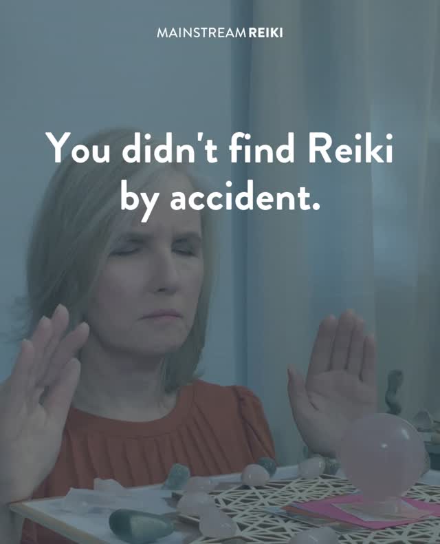 Finding Reiki is not a coincidence.
Trust that.
#mainstreamreiki #reiki #andreakennedy #pathtoreiki #energyhealing
