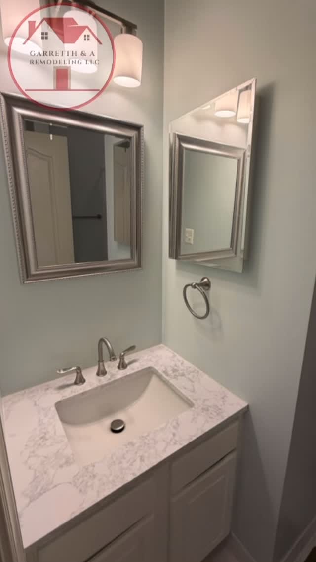 Wait until you see this bathroom transformation!
What started as a simple, outdated tub surround is now a fresh, modern space featuring custom tile work, a recessed niche, and finishes that completely elevate the room.
Every detail matters, and this before & after proves it.
Ready to give your bathroom a new look?
📞 Contact Garretth & A Remodeling LLC for your free estimate today!
.
.
.
.
.
.
.
.
.
.
.
#remodeling #explorepage #maryland #fyp #reels