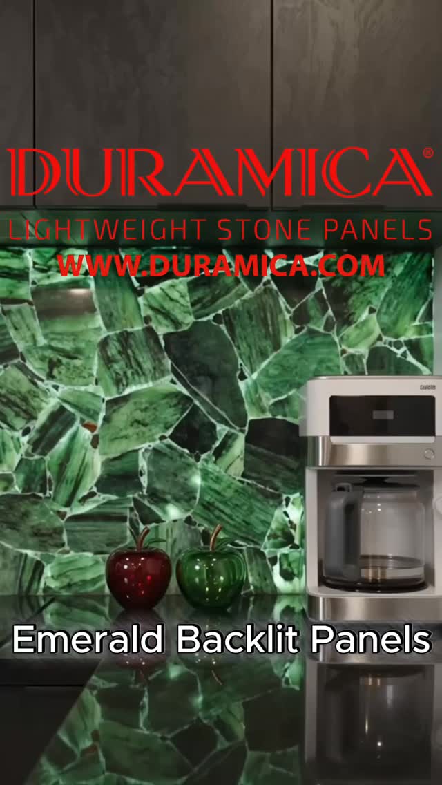 ✨ Duramica Emerald — backlit natural stone panels for luxury interiors.
A striking green stone surface with natural depth, light and texture 💚
Designed to create a premium architectural atmosphere in kitchens, bathrooms, bars, feature walls, furniture, hotels and private residences.
www.duramica.com
🌿 Natural stone
💡 Backlit effect
📐 Large-format panels
🏡 Luxury interiors
✨ Custom projects
#Duramica #Glassonyx #QuartzWhite #BacklitStone #NaturalStone #StonePanels #LuxuryInterior #InteriorDesign #WallPanels #StoneInterior #PremiumMaterials #lightweightstone #compositestone #architecture #construction #LuxuryDecor #HomeInspiration #marble #naturalstonepanels #stonecladding #interiors #design #moderninteriordesign #designdeinteriores #luxuryinteriors #interiorstyling #modernhomedecor #contemporaryinteriordesign #homedecor #designinspiration