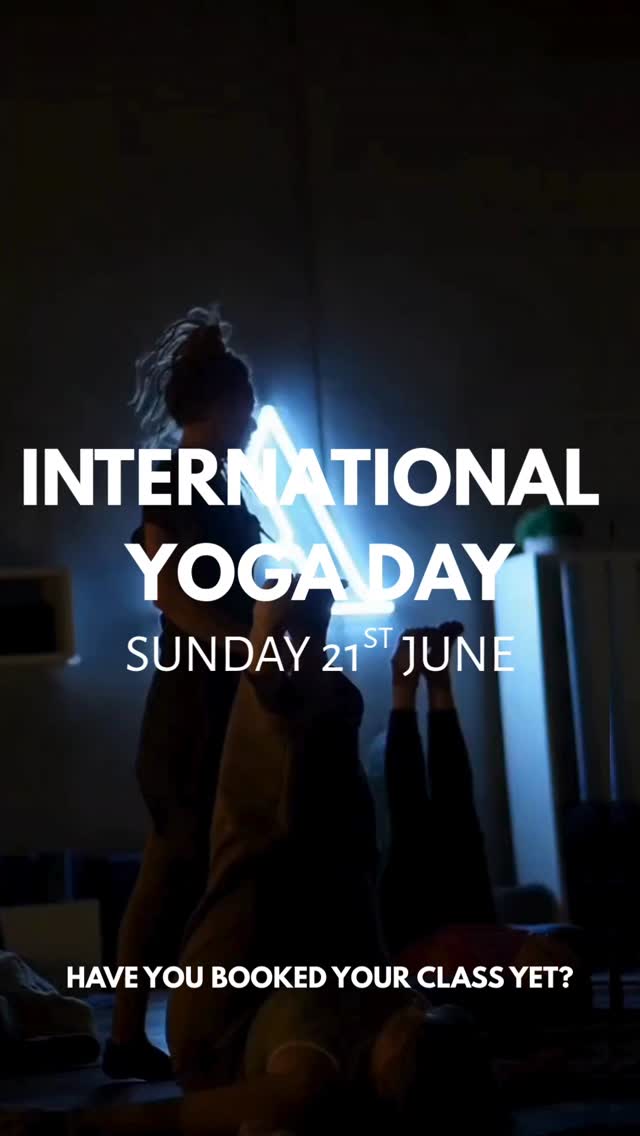 🧘♀️ Happy International Yoga Day 🧘♂️
Did you know International Yoga Day is celebrated around the world each year on June 21st?
Created by the United Nations in 2014, the day recognises the incredible benefits yoga can have on both our physical and mental wellbeing. While many people first come to yoga for flexibility, they often stay for the calm, clarity and balance it brings to everyday life.
Yoga can help:
✨ Reduce stress and anxiety
✨ Improve flexibility and mobility
✨ Build strength and balance
✨ Support better sleep
✨ Encourage mindfulness and relaxation
✨ Create space to slow down in a busy world
In a world that constantly asks us to do more, yoga reminds us that sometimes the most powerful thing we can do is pause, breathe and reconnect with ourselves.
So, what better way to celebrate International Yoga Day than by rolling out your mat and giving yourself some time to unwind?
💚 Have you booked into your Sunday Yin class yet?
Slow, gentle, restorative and exactly what your body and mind may be craving before a new week begins.
Check the app and secure your spot today.