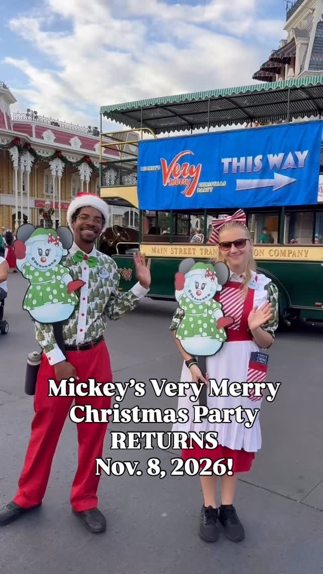 The magic doesn’t stop with the party—it starts with planning it the right way. ✨🎄
When you book your Disney vacation with Castle Coaches Travel, you’re getting so much more than a reservation. Our complimentary planning services include personalized resort recommendations, ticket guidance, dining assistance, Lightning Lane strategies, customized touring plans designed to maximize your time in the parks, and expert advice every step of the way.
We’ll also help you secure the best party date for your vacation and ensure you’re ready to purchase Mickey’s Very Merry Christmas Party tickets as soon as your booking window opens.
Who would you love to experience the magic of Mickey’s Very Merry Christmas Party with? 🎄✨ Tag them below, then send Castle Coaches Travel a message to start planning. Let our experts take the stress out of planning so all you have to do is make magical memories.
#disneyworld #magickingdompark #disneyholidays #mvmcp #halfwaytotheholidays Disney Parks