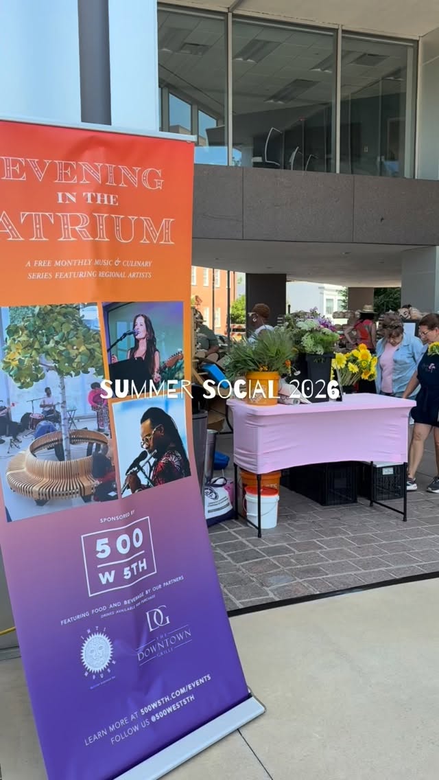 Thanks for making our Summer Social so fun!!
We hope to see you next month where we will be back on schedule for our regularly scheduled Thursday Evening in the Atrium! Mark your calendars for July 16!