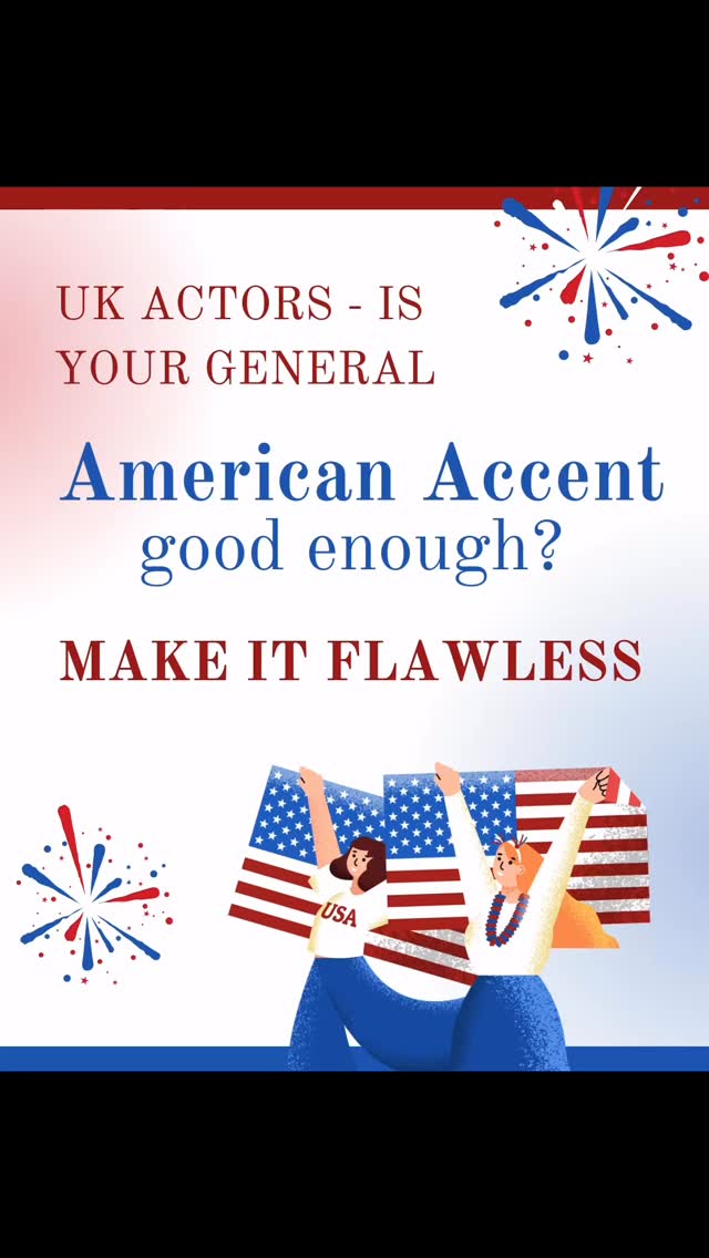 Bookings will close for this course on 5th July! If you want to take the opportunity to learn this essential actor skill then please do not miss I this! Bookings at mariannesamuels.com or click the link on the bio. #americanaccenttraining #actorskills #dialectcoach