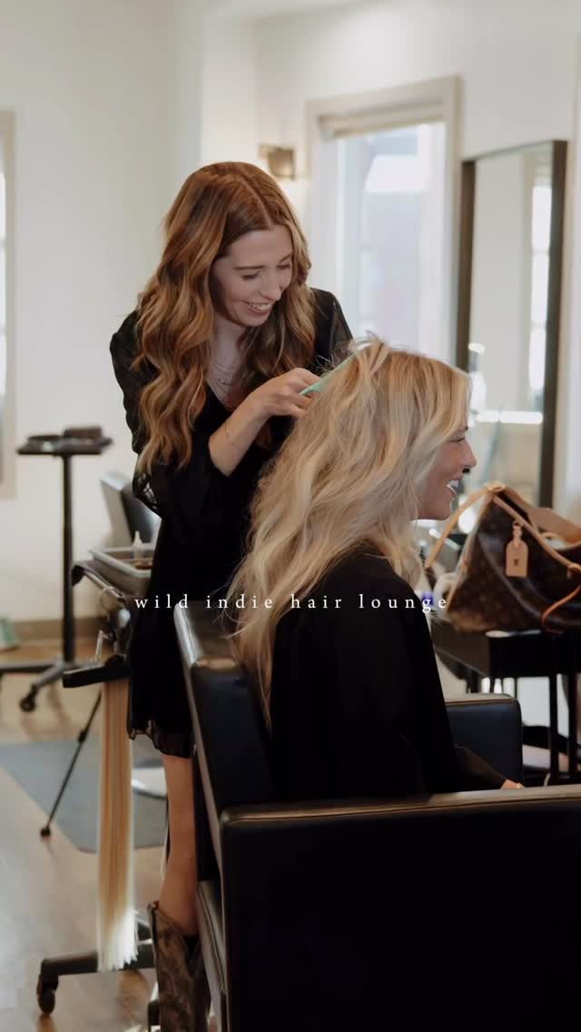 ✨ Behind every beautiful transformation is a stylist who truly cares. ✨
At Wild Indie, we believe great hair is about so much more than the final result.
It’s the consultation. The attention to detail. The customized color formulas. The extension placement. The education. The teamwork. And most importantly, taking the time to truly listen to our guests.
Our talented team pours so much heart into every appointment, creating hair that not only looks beautiful but helps our guests feel confident, cared for, and completely themselves.
We’re so grateful for the amazing women who trust us with their hair and for the team that shows up every day ready to create something special. 🤍
We would love to give you the summer hair you’re dreaming of! Simply book online by clicking the link in our bio!