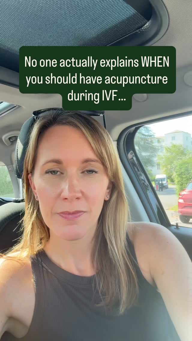 No one actually explains when you should have acupuncture during IVFโฆ so letโs make it simple.