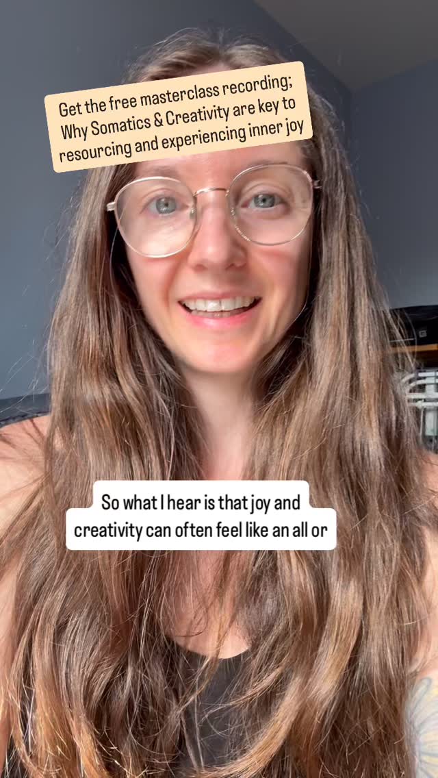 Somatics reconnects you to life, to nature, to your feeling-self and inner wisdom or instinct.
MEANING you trust in your self and your abilities, you don’t focus all your energy on trying to prove yourself or worrying what you look like, you stop feeling anxious 24/7 and unable to slow down because life feels too fast and you’re trying to keep up by doing more than you have capacity for.
And creativity does the same!
Creativity, as a body-led practice, can be a vital supportive tool in your life....
🖍 It helps to shift you out of overthinking, and brings stability to your nervous system.
✨ Self-Expression - helps build confidence, self-awareness and emotional nourishment.
🌀 Integration and Creative Rest - Soothes the inner striver.
🌱 Makes body-led practices more accessible, if you struggle with being in your body.
🧠 Scientific research (Neuroaesthetics) has proven that being the beholder of art, or the creator supports mental, physical and emotional health; increases problem-solving & memory, boosts dopamine and helps process emotions.
🌿If you’d love to know more, you can get access to the free Masterclass recording; WHY SOMATICS & CREATIVITY ARE KEY TO RESOURCING & EXPERIENCING INNER JOY by signing up below or head to my web links...
www.sophiereyyoga.co.uk/somaticsandcreativitymasterclass
💛