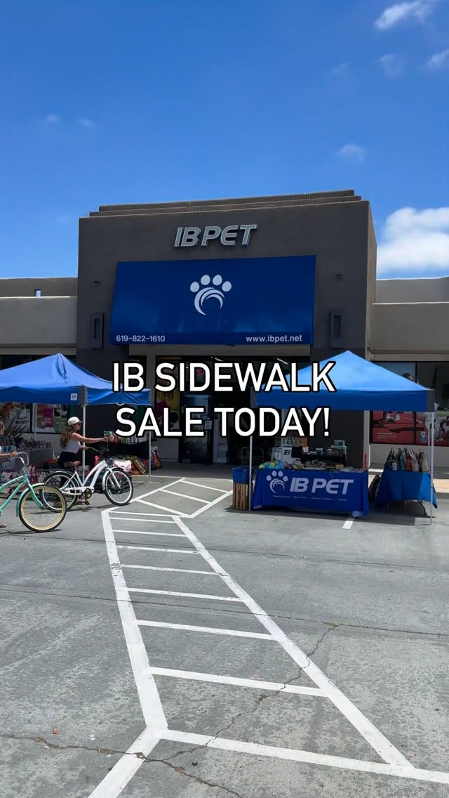 🚨 SIDEWALK SALE ALERT! 🚨
We’re clearing out inventory from ALL of our IB Pet locations and bringing it to our Imperial Beach store for one HUGE clearance event! 🎉
🐾 Deep discounts on pet food, treats, toys, beds, accessories & more!
🦴 While supplies last – once it’s gone, it’s gone!
📍 IB Pet – Imperial Beach
🗓️ This weekend only!
Come score amazing deals while helping us make room for fresh inventory. Tag your fellow pet parents and we’ll see you there! 🐶🐱
#IBPet #ImperialBeach #SidewalkSale