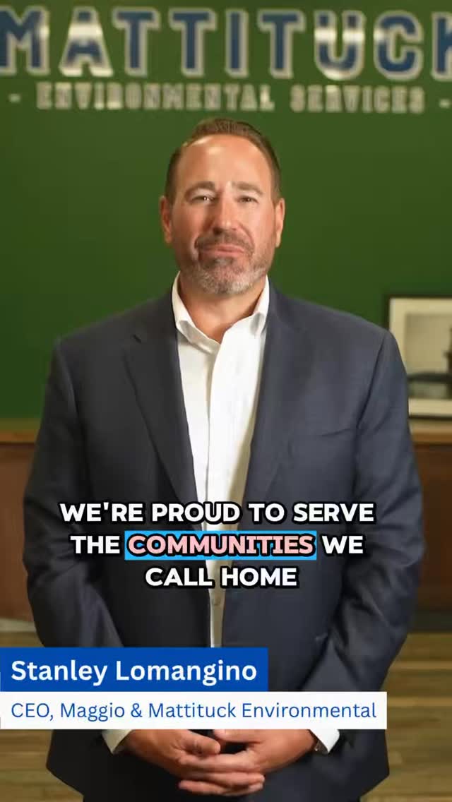 At Maggio Environmental and Mattituck Environmental, community comes first.
We’re proud to serve the neighborhoods we call home by providing reliable, responsible environmental services that help keep Long Island clean, safe, and sustainable. From residential collection to commercial solutions, our team is committed to delivering the dependable service our customers deserve every day.
Thank you to our employees, customers, and community partners for trusting us to be part of the communities we proudly serve.