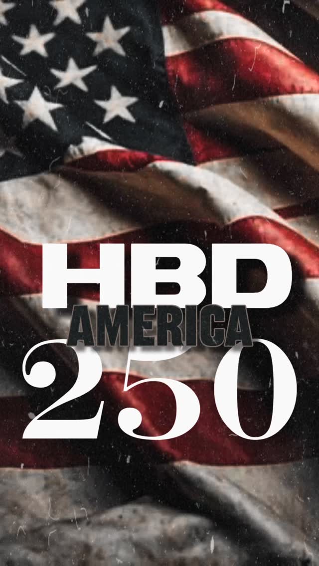 Happy Birthday America! 🇺🇸 Reminder you can still love your country and hate your government! May be time to party like 1776 again… #america250