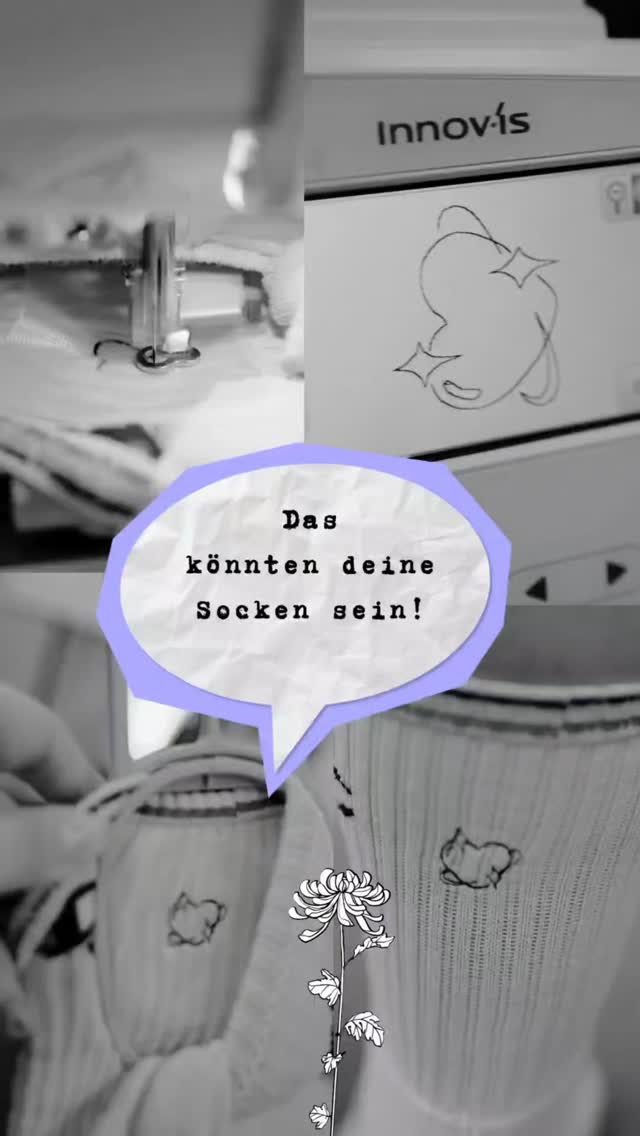 Wir haben neu für euch einen sehr kleinen Stickrahmen geholt, damit kann man jetzt endlich auch Socken besticken (in Erwachsenengrößen, Babysocken sind leider zu klein) 🥳🥳🥳
Jeden Freitag ab 18 Uhr bei uns im Verschwörhaus.
PS: (saubere) Socken bitte selber mitbringen 🙏🏼