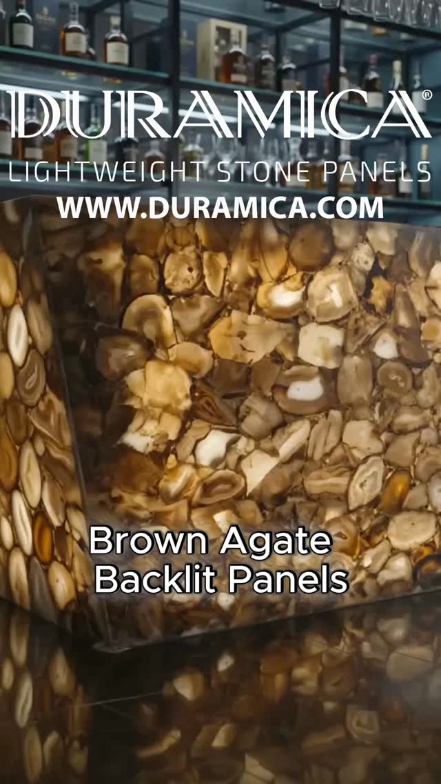 ✨ Brown Agate backlit panels by Duramica.
Natural agate with soft backlighting creates a warm, luxurious and architectural effect for exclusive interiors 🤎💡
Perfect for bars, feature walls, reception areas, hotels, restaurants, private residences and custom furniture projects.
www.duramica.com
🌿 Natural stone
💡 Backlit effect
📐 Large-format panels
🏡 Luxury interiors
✨ Custom projects
#Duramica #Glassonyx #QuartzWhite #BacklitStone #NaturalStone #StonePanels #LuxuryInterior #InteriorDesign #WallPanels #StoneInterior #PremiumMaterials #lightweightstone #compositestone #architecture #construction #LuxuryDecor #HomeInspiration #marble #naturalstonepanels #stonecladding #interiors #design #moderninteriordesign #designdeinteriores #luxuryinteriors #interiorstyling #modernhomedecor #contemporaryinteriordesign #homedecor #designinspiration