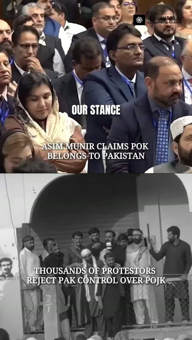For decades, Pakistan's establishment has built its politics on propaganda, false narratives, and hollow claims over Kashmir. Now, even voices from Pakistan-occupied Kashmir are rejecting that narrative and calling out the military's interference.
No amount of fake claims, staged speeches, or propaganda can hide the truth forever. The biggest embarrassment is when your own people refuse to buy the story you've been selling for years.
Reality has spoken louder than propaganda.
#pok #kashmir #operationsindoor