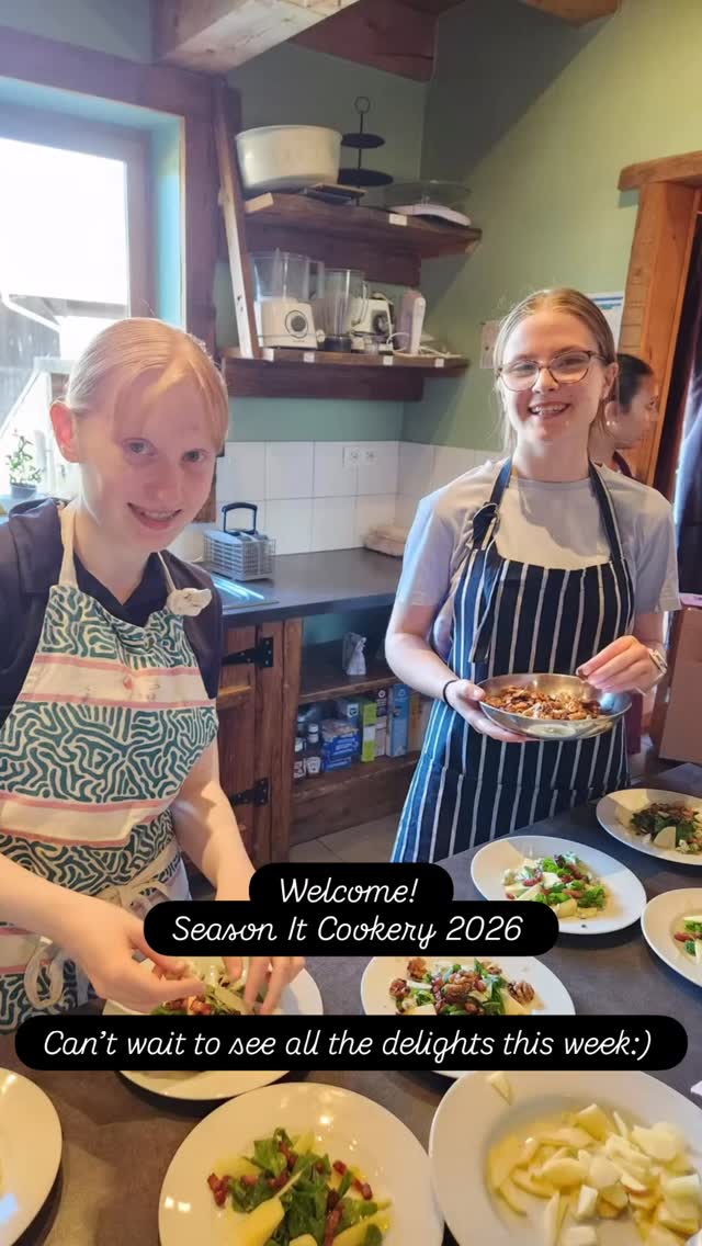 First course of 2026 has begun! Welcome lovely students let’s have a fun week in the Alps together :) #dofe #seasonitcookery #dofegold #youthwithoutlimits #iceandfireholidays
