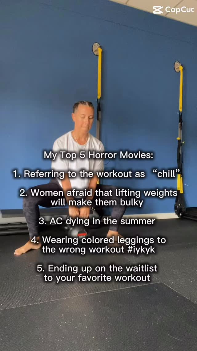 Nightmares!! 🤣🤣 #top5horrormovies #fitnessnightmare #businessowner #personaltrainer #smallgrouptraining
