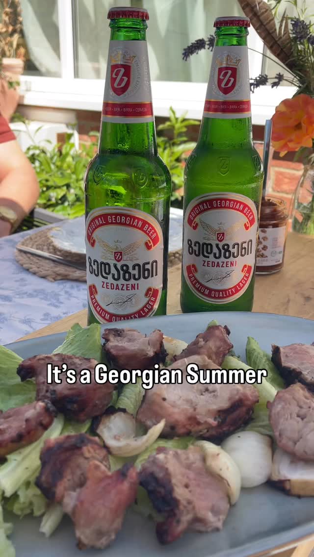 It’s a Georgian summer! ☀️
Zedazeni Georgian beer is now available from GeoNaturals - perfect with a shashlik or mtsvadi (Georgian BBQ meat)
Cheers 🍻