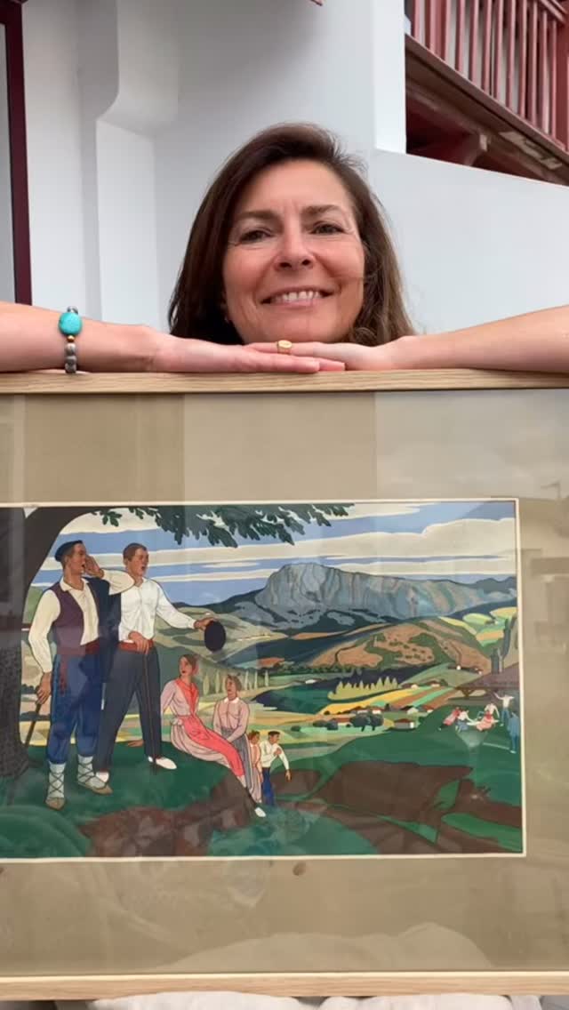 💫 L’exposition que j’ai consacrée à l’art de l’estampe à Paris s’est achevée hier.
Je fais une pause parisienne et, en week-end chez moi au Pays basque, je reste dans le thème en vous présentant une série d’estampes de José Arrue (1885-1977), peintre et illustrateur basque, frère de Ramiro Arrue.
Figure majeure de l’art basque du XXᵉ siècle, José Arrue a réalisé, principalement entre les années 1910 et 1930, des œuvres représentant les traditions, les fêtes populaires et les scènes de la vie quotidienne qui font l’identité du Pays basque.
Ces estampes, que j’ai le plaisir de conserver dans ma collection, témoignent de ce précieux patrimoine culturel.
Bon week-end à tous et à bientôt 👋
#collectionstephaniepeyrissac #paysbasque #artlovers #josearrue #estampes