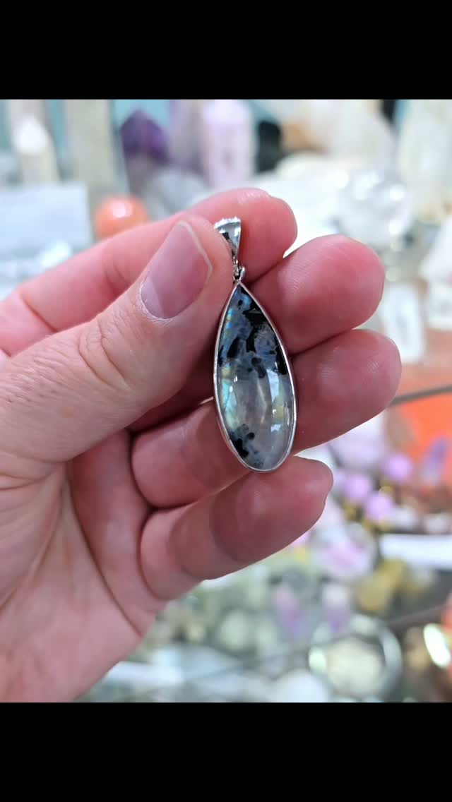✨ One-of-a-Kind Magic from the Earth ✨
Discover the extraordinary beauty of our Rainbow Moonstone & Black Tourmaline Pendant, handcrafted and set in sterling silver. This stunning gemstone pairing is a rare natural formation where Rainbow Moonstone and Black Tourmaline grew together, creating a truly unique piece that beautifully blends light and protection in one crystal.
🌙 Rainbow Moonstone is cherished for enhancing intuition, new beginnings, inner peace, and spiritual guidance. Its captivating flashes of color remind us to trust the journey and embrace transformation.
🖤 Black Tourmaline is one of the most beloved protection stones, helping to absorb unwanted energy, encourage grounding, and create a sense of balance and energetic stability.
Together, these remarkable minerals create a powerful harmony—combining the calming, intuitive energy of Rainbow Moonstone with the grounding, protective strength of Black Tourmaline. Nature rarely creates combinations this beautiful, making every pendant completely one of a kind.
Now available on our website and waiting for the person it was meant to find. ✨
#RainbowMoonstone #BlackTourmaline #SterlingSilverJewelry #CrystalPendant #remnantsofmagic