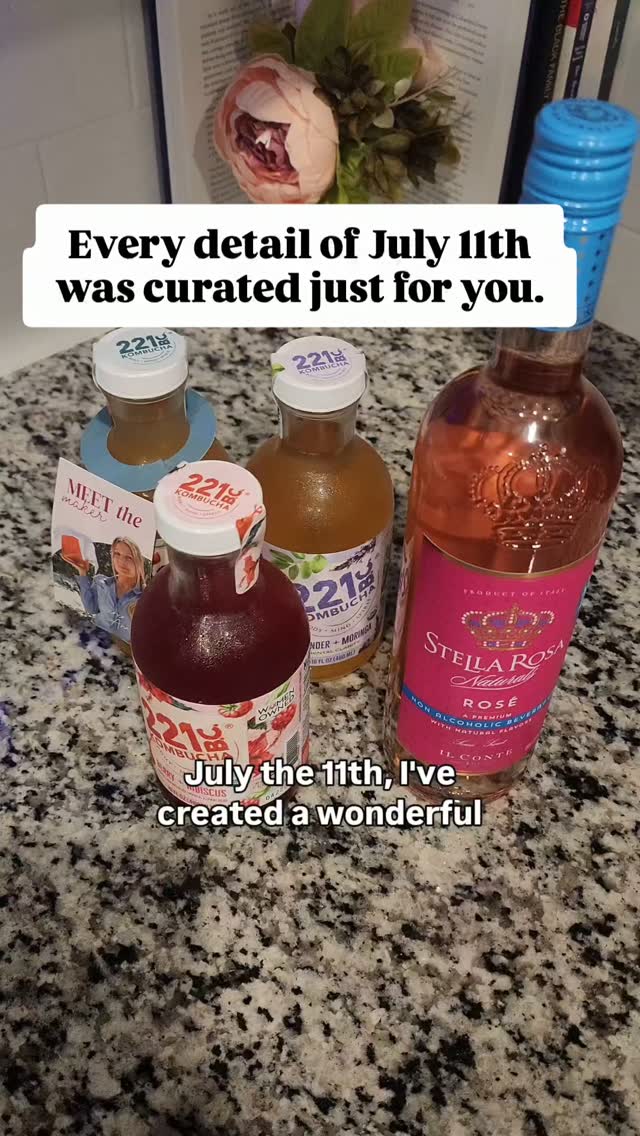 July 11th just got even better. Look at what we are serving.
Non alcoholic rosé and kombucha. All the good stuff. Zero alcohol.
Good drinks. Amazing women. And a one of a kind perfume you get to create yourself.
This is the night out you deserve.
July 11th Signature Scent Social at 5:30 PM at Copper Canyon Soap Company, Irmo, SC
Grab your ticket at skylerm.com or DM me directly.
#MidlifeWellness #WomensNightOut #womenover40 #kombucha221bc