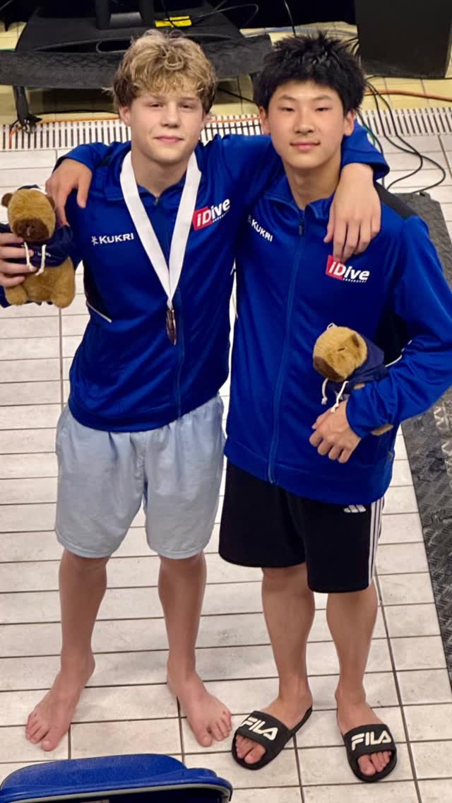 2026 Junior Elite National Championships – Day 2 & 3 Results ❤️🤍
Another fantastic two days of competition for Team iDive! Our divers continued to demonstrate resilience, determination, and outstanding performances on the national stage. We are so proud of every athlete who stepped onto the board and gave it their all!
🥉 Jayden Parker – Boys B 1m
Top National Finishes:
🎖️ Dale Yang – 7th, Boys B 1m
🎖️ Alexandra Wood – 12th, Girls A 3m
🎖️ Maia Jane – 4th, Girls B 1m
🎖️ Claire Ching – 6th, Girls B 1m
🎖️ Yolanda Xie – 9th, Girls B 1m
🎖️ Gray McCauley – 15th, Girls B 1m
🎖️ Mandy Xie – 16th, Girls B 1m
🎖️ Adysen Argao – 19th, Girls B 1m
Competing at the Junior Elite National Championships is an incredible achievement in itself. Every dive reflects months of dedication, perseverance, and countless hours of training. Whether earning a place on the podium, achieving a personal best, or gaining valuable experience on the national stage, every one of our divers has so much to be proud of.
Congratulations to all of our divers on another successful two days at Nationals! We are incredibly proud of each and every one of you. ❤️💙
#iDive #idivevancouver #TeamiDive #NationalChampionships #springboarddiving