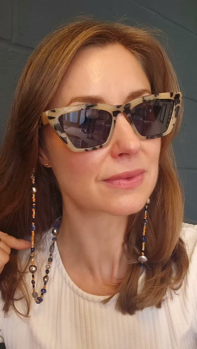 Sunglass / Glass Necklaces ✨
Jewellery designed to be beautiful and practical 🤍
These one-of-a-kind sunglass necklaces are all handmade at 32" long using a mix of semi precious gemstones, freshwater pearls, and seed beads — designed to add colour, texture, and a little bit of magic to everyday wear.
Each necklace is finished with a handmade S-clasp, allowing you to wear it in multiple ways:
✨ as a sunglass/glasses holder
✨ as a long statement necklace
✨ or wrapped shorter for layering
The kind of multifunctional piece that works just as beautifully on holiday as it does every day 🌞🌙
And of course… no two are ever the same ✨
#GemstoneJewellery #StatementNecklace #HandmadeJewelleryUK #LayeringJewellery #OneOfAKindJewellery