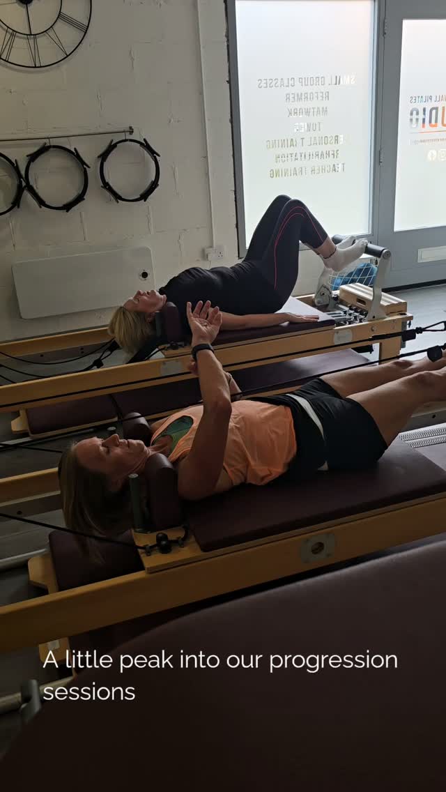 Want a peak?
Our progression sessions are all about exploring and understanding our bodies, so we can live in them well.
Sometimes we move together, sometimes we explore the movement individually.
We always deepen our bodies experience oc Pilates to move better, feel better, reduce the aches and prevent pain...and feel flipping amazing after class too!
Everyone meets the work where they are at, not a performance, just a personal practice expertly guided by our 15 years of experience.
See you soon in class 💛
#cornwallpilatesstudio #pilateswadebridge
