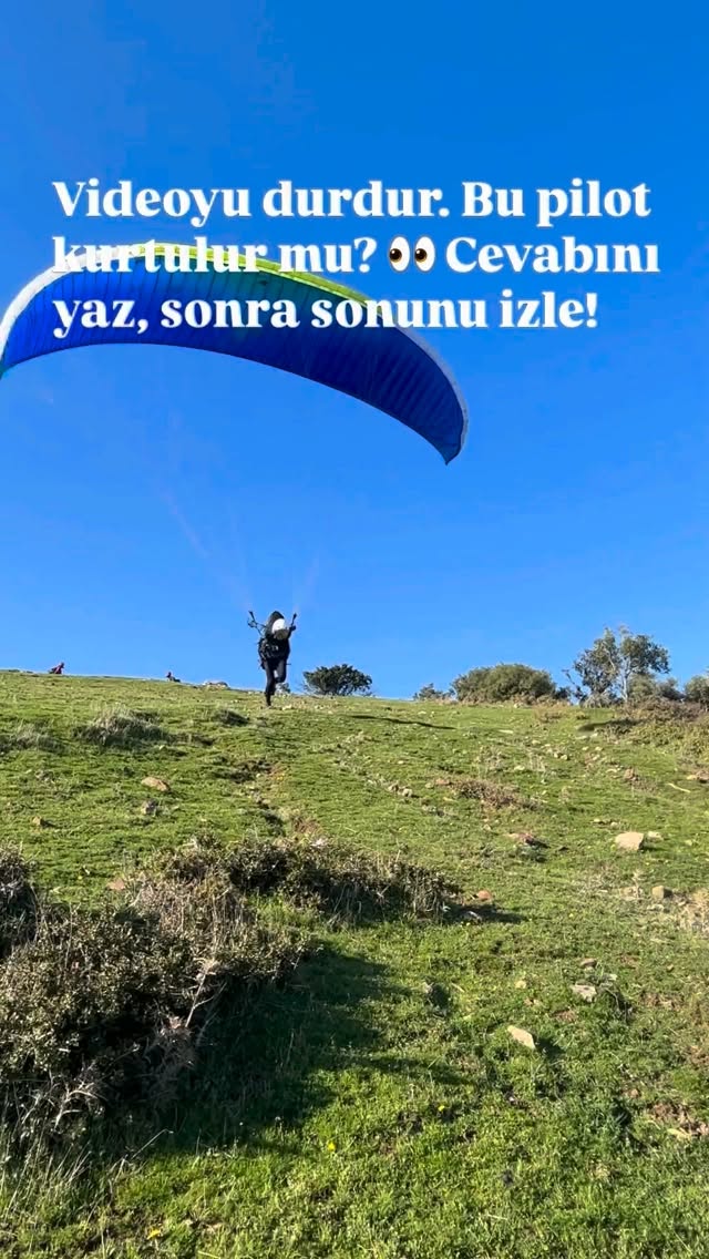 Bu hareket bilinçli miydi, şans mı? Yorumlara yaz.
#keşfet #reels #viral #paragliding #alpinflyuçurur
@sel_imn01