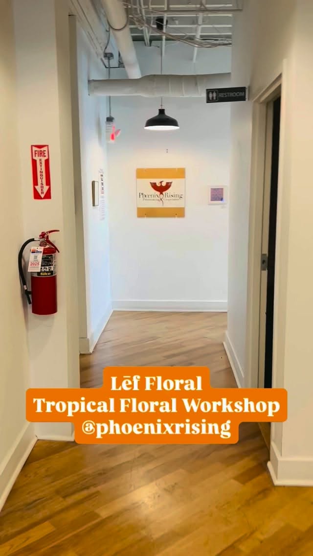 This group absolutely crushed it today! We had so much fun in our tropical floral design workshop this morning in the Phoenix Rising Studio space. GOOD ENERGY, GREAT COMPANY, GORGEOUS DESIGNS.
FLOWERS IN THE CITY!
www.leffloral.com
243 N 5th St
Columbus, OH 43215
614-254-6280