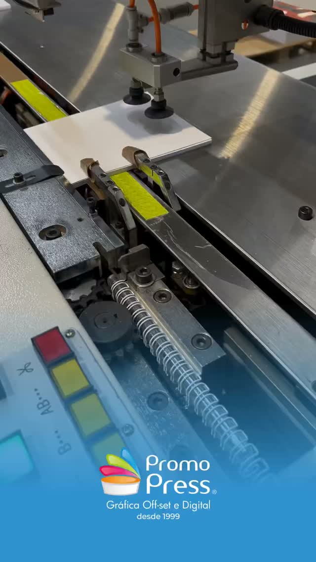 Agilidade, precisão e acabamento de qualidade em cada detalhe. 📚✨
No vídeo você confere um pouquinho do nosso processo de encadernação automática.
Nossa Fast Wire nos permite entregar grandes volumes de cadernos e materiais promocionais com um padrão de qualidade uniforme e muita agilidade. ⏱️
#Promopress #promopressgráfica #graficasp #graficadigital #graficaoffset #impressaodigital #grafica #impressao #grafica #brindespersonalizados #cadernospersonalizados #Cadernos #calendários #calendáriospersonalizados #fabricadecadernosecalendários #graficaparacalendarios #graficaparacadernos