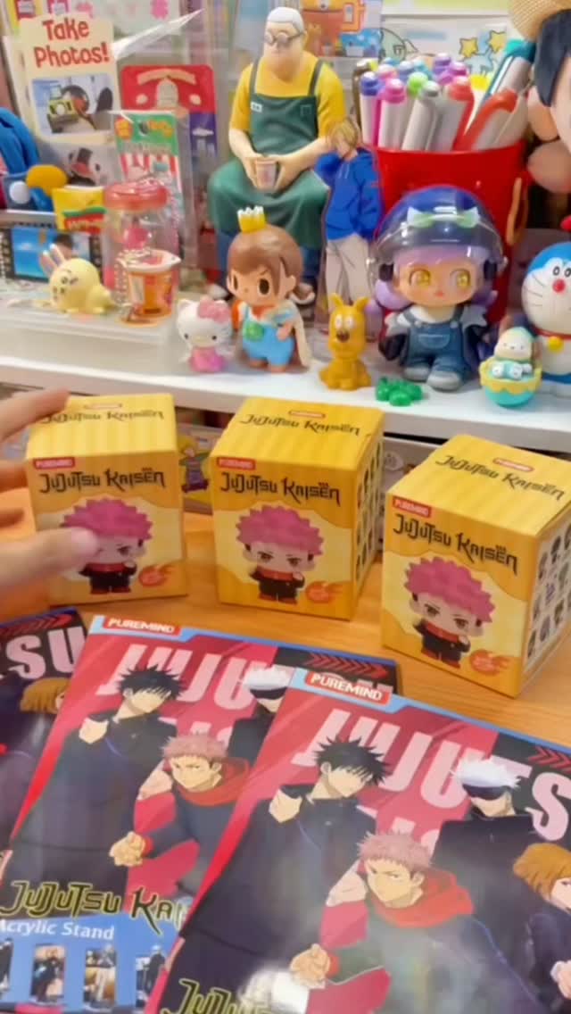 Cajas sopresa que deleitan el ojo y el corazón (*σ´ェ`)σ
.
#jjk #nother #jujustukaisen #puremind
