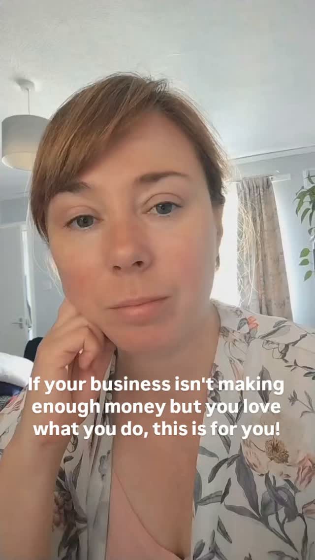 If you're not making enough money in your business right now, but absolutely love what you do then this video is for you 🙏👇👇👇
.
It's not that you're no good at running a business, it's simply that you're running with only half a skills toolbox.
.
Being in the middle of a series of talks I'm giving around Norfolk and Suffolk on money mindset, how we're holding ourselves back and how we can fix in order to bring the money we want into our lives without guilt, shame or fear of being greedy, has led to some absolutely wonderful conversations with people who started to see themselves through the blocks, and had real light bulb moments.
.
Watch this video. Be open to the possibility that you DO deserve to have the money you want, that its a skill you can learn, and that its way closer that you ever realised.
.
Drop a comment if you're interested in coming to one of the talks, or would like to meet for coffee to talk about money, one of my favourite subjects! Or chat in the DMs. I promise you, you totally deserve and are capable of bringing money into your lives xx
.
#moneymindset #mumlife #mumsinbusiness #mumssupportingmums