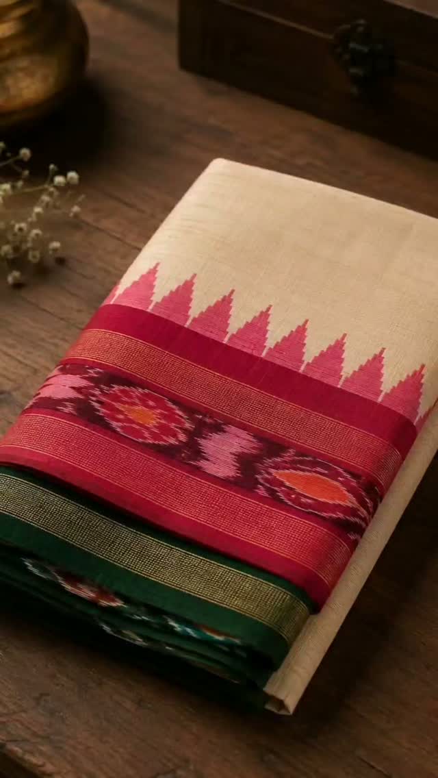 Buy fewer sarees—but choose timeless ones.
.
.
In a world of fast-changing trends, timeless craftsmanship never goes out of style. Instead of filling your wardrobe with fleeting trends, choose pieces you'll love today, treasure tomorrow, and proudly pass on.
✨ Build a wardrobe that reflects elegance, intention, and timeless craftsmanship.
What's your philosophy-collect more or curate better?
❤ Share this with someone who believes in mindful fashion.
( heirloom collection, less is more, timeless elegance, tussar silk sarees, legacy over trends, slow fashion, homegrown brand)
#explore #reelsvi̇deo #sustainablefashion #timelessstyle #fyp