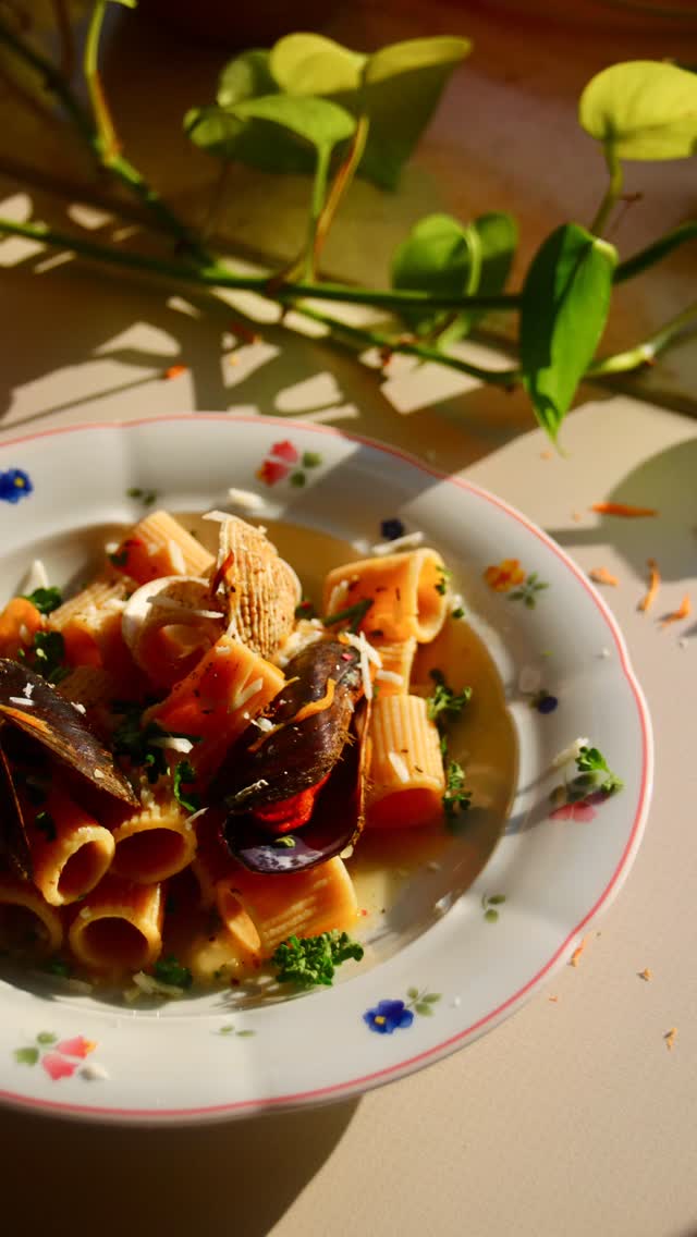 High protein spaghetti alle vongole is proof that exceptional cooking doesn't need many ingredients – it needs the right ones. When clams this fresh meet a pasta that genuinely nourishes, something honest happens on the plate.
Is clam pasta high in protein? With high protein spaghetti, absolutely. Clams are naturally rich in zinc, iron, and omega-3 fatty acids, and paired with legume-based pasta, each portion delivers well over 35 g of protein – without feeling like a health food. That's flexitarian cooking at its finest: flavourful, wholesome, and full of character.
#Foodforflexitarians #italy #spaghetti #fish #dinner
Get inspired by food for flexitarians