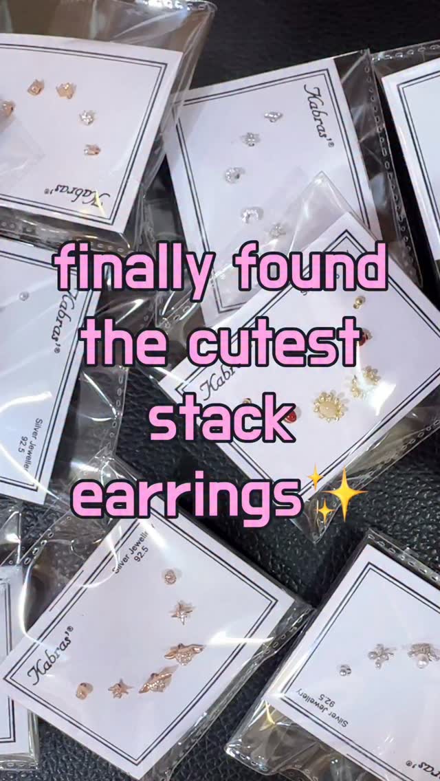 Your ear stack deserves an upgrade. ✨
Whether you have 2 piercings or 6, our 92.5 silver stack earrings let you create a look that’s uniquely yours.
earrings made to mix, match, and wear every day.
Which one are you picking first? 👇
#EarStack #stackpiercing #SilverJewellery #925Silver #piercing