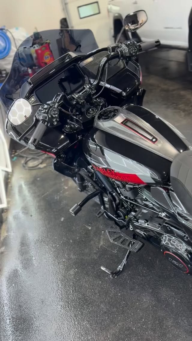 ๐ค Brand New #harleydavidson CVO Road Glide ST got a Complete Custom @suntekfilms PPF Wrap (Matte & Gloss to maintain factory appearance), and @revivify.canada Self Heal Pro Coating to seal it all in!
.
Every square inch protected with precision and aesthetics in mind! This beast is now ready for those long hauls and whatever is thrown at it!
.
#cvo #roadglide #screamingeagle #yeg
.
.
๐ Premium Automotive Care
โช Paint Correction Specialists
โช Certified & Warrantied Ceramic Coatings
โช Performance Paint Protection Films
โช Ceramic Window Tint
โช Custom Vinyl Wrap
โช Interior & Exterior Detailing
โช๏ธ Premium Detailing Supplies
.
AutoReligion
๐3816 97 St NW
Edmonton, AB T6E 5S8
๐ www.autoreligion.ca
๐ฒ 780-904-0546