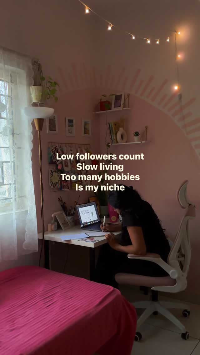 if you’re new here, hiiii 🌸 My name is Anjali. I am a Fort Kochi born illustrator and visual designer with a million hobbies on the side. I have been drawing since I was a little kid who discovered coloured pencils and cartoon characters. My passion to take up art as a full-time career choice happened in 2020, when I painted after work hours to unwind. Since then, I’ve worked on hundreds of projects across the globe including published children’s books.
I incorporate flora and floofs into all my illustrations and illustrated products to remind people to look around, and smile in the process :)
💌 Reach out for work at:
work.thecolourmaniac@gmail.com
#ukbookstagram #niche
