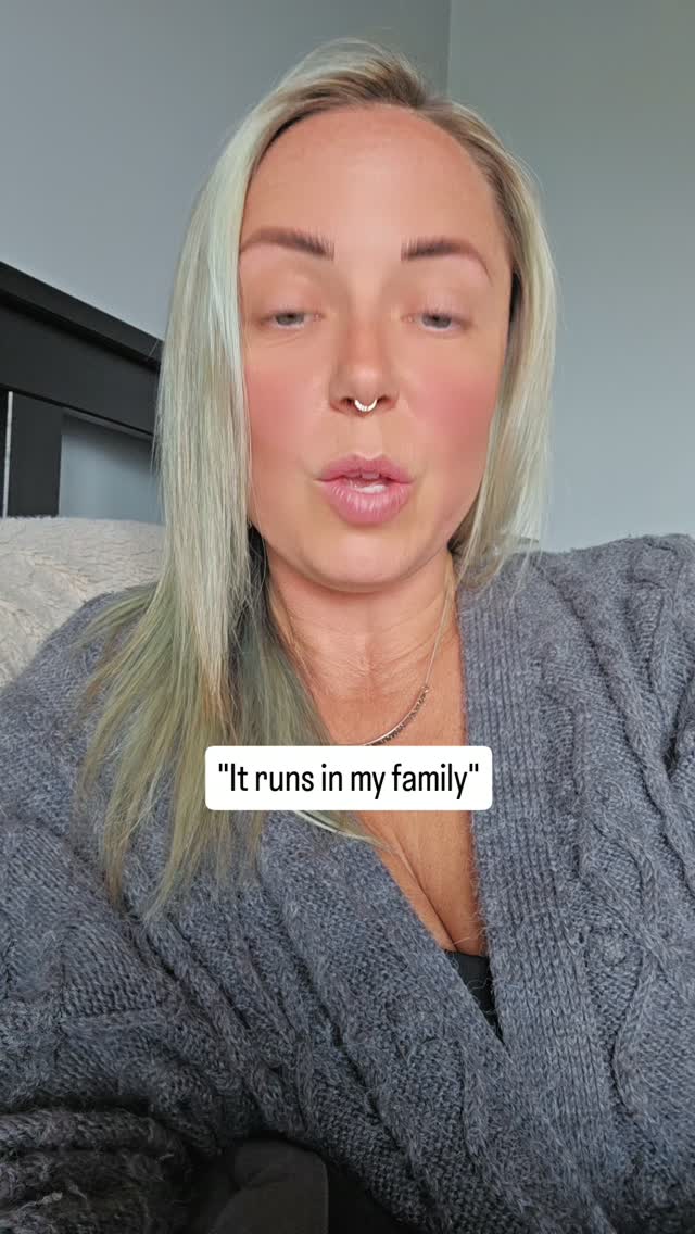 "It runs in my family" gets treated as a life sentence. It's actually a starting point. 🧬
Family patterns — anxiety, a certain stress response, a tendency toward inflammation — aren't only learned by watching a parent cope. Some of it is genuinely passed down at the level of gene expression. That can sound like more weight, not less.
But here's the part that matters: the same mechanism that explains the inheritance — expression, not a fixed blueprint — is exactly why it's workable. What got passed down can be worked with. It's not who you are. It's a pattern with an entry point.
What's the thing that "runs in your family" that you've assumed you can't change?