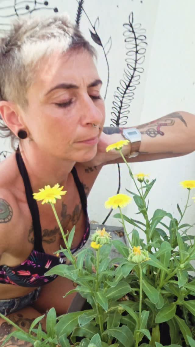 On n'a pas toujours besoin d'aller loin pour retrouver l'inspiration. Parfois, il suffit de mettre le nez dans les fleurs💛 🌼