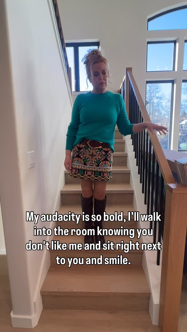 If you don't like me, that's okay. I'll still sit right next to you... and smile.
Hi, I’m Annie. Want to scale your business, grow online, and stop overthinking content? Comment GLITTER for my free content guide💌
#mindset #confidence #positivevibes #selfworth